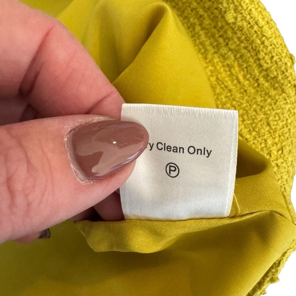 TUCKERNUCK - NWT Chartreuse Tweed Jackie O Classic Vintage Dress Sz S - Picture 10 of 10